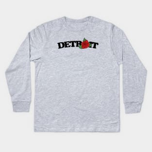 Detroit Kids Long Sleeve T-Shirt